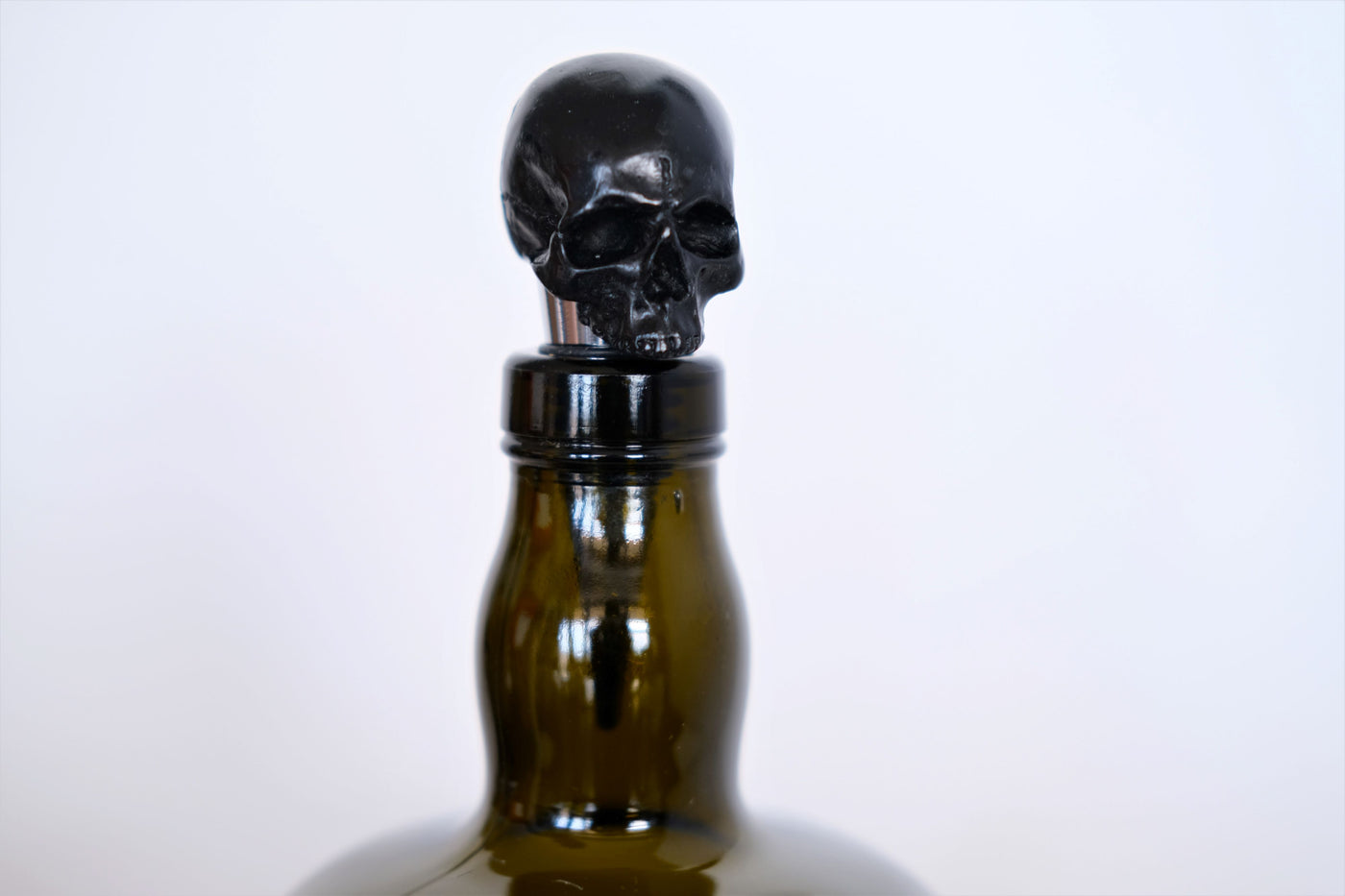 Skull Bottle Stopper Cork