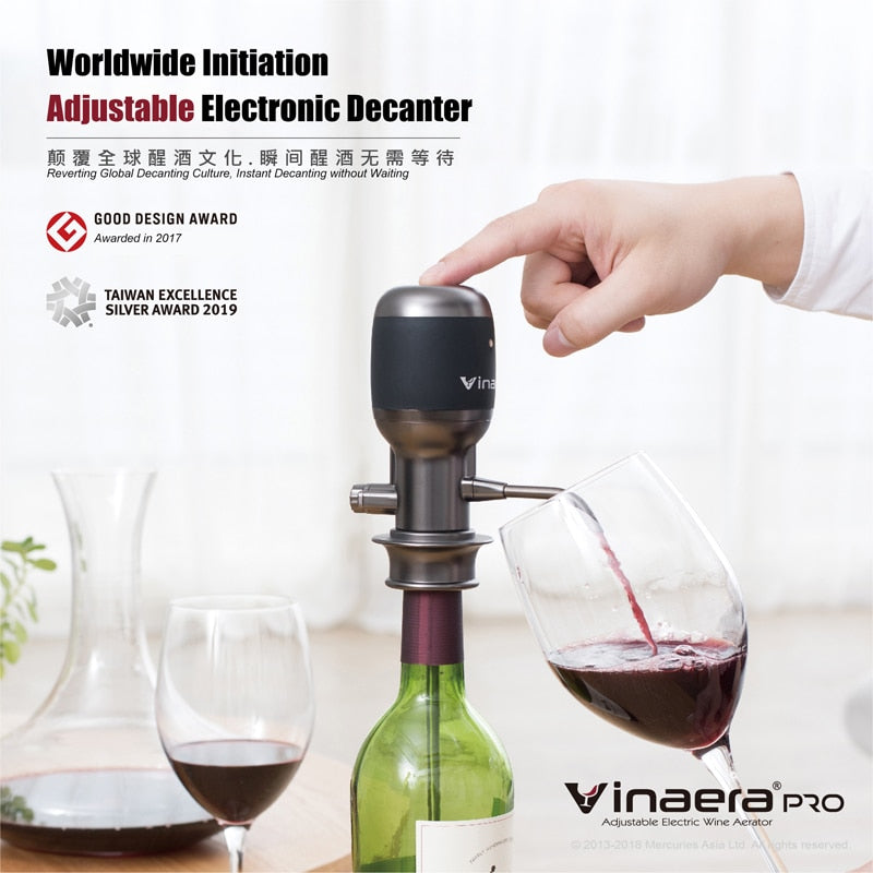 Automatic Electric Wine Aerator and Pourer